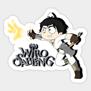 Wiro Sableng (Indonesian warrior) Sticker